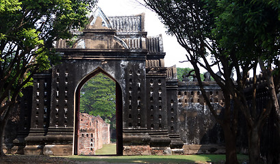 Image showing Old ruins in Lop Buri, Thailand