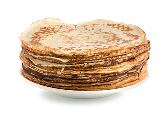 Image showing Pancakes on a plate
