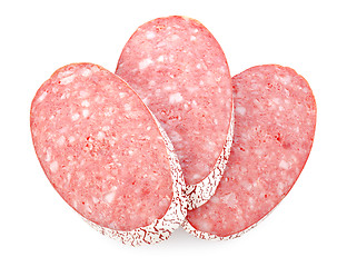 Image showing Salami sausage