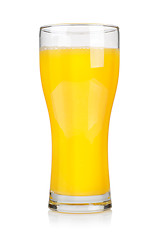 Image showing Orange juice. Clipping path