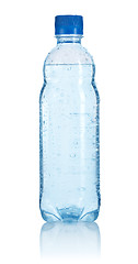 Image showing Plastic bottle of water isolated
