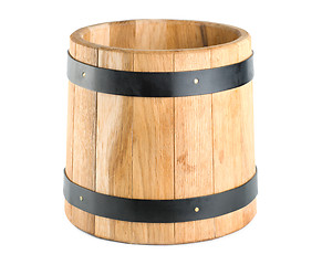 Image showing Wooden barrel