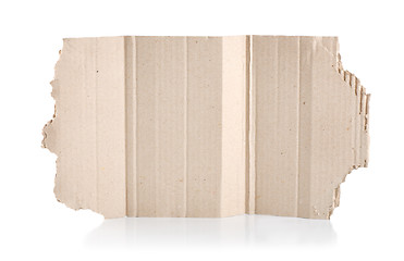 Image showing Torn Cardboard