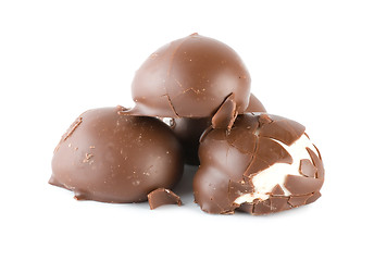 Image showing Chocolate candy isolated