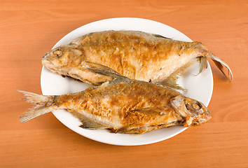 Image showing Fried bream