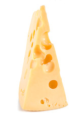 Image showing Vertical photo of cheese