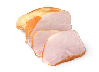 Image showing Sliced ham