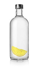 Image showing Vodka and lemon