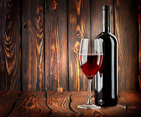 Image showing Bottle of wine