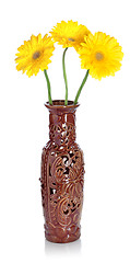 Image showing Gerbera in vase