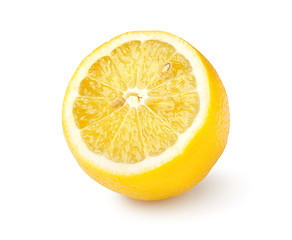 Image showing Ripe lemon isolated