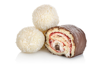 Image showing Coconut cookies