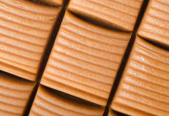 Image showing Background from milk chocolate