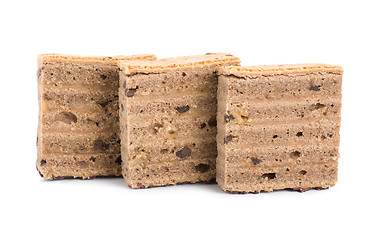 Image showing Three cookies isolated