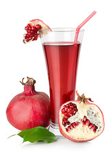 Image showing Pomegranate juice