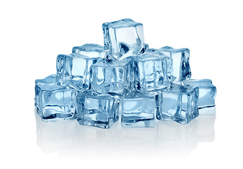 Image showing Ice cubes