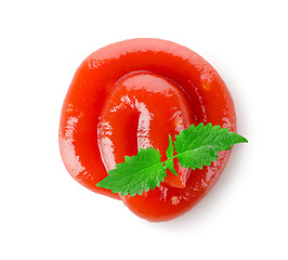 Image showing Ketchup and mint
