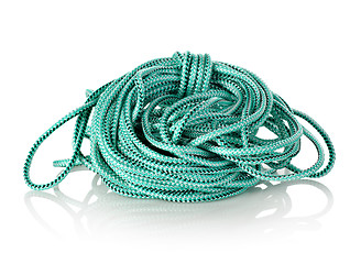 Image showing Green rope