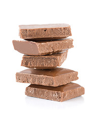Image showing Chocolate blocks