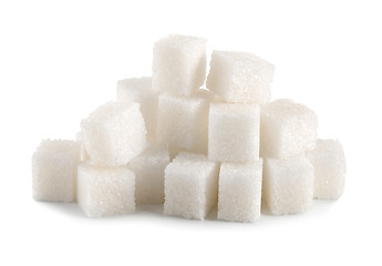 Image showing Sugar cube isolated