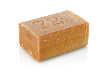 Image showing Brown soap