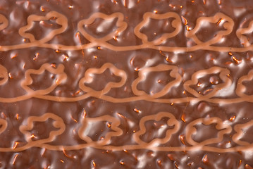 Image showing Chocolate background