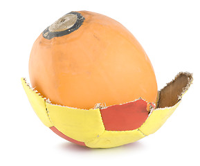 Image showing Colorful old ball