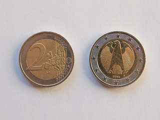 Image showing Euro coin