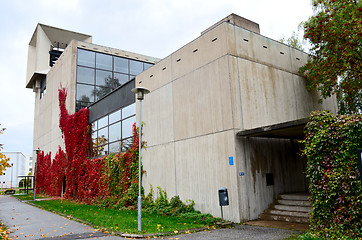 Image showing church building with a bell tower in Järvenpää, Finland