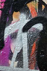 Image showing abstract messy graffiti