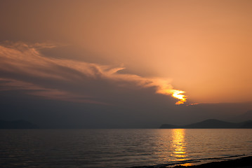 Image showing Japan sea