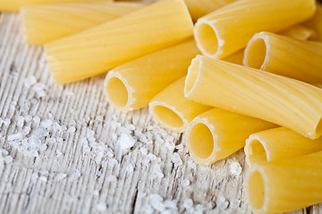 Image showing raw pasta 