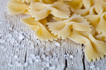 Image showing raw pasta