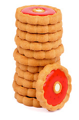 Image showing Cookies with Jelly