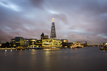 Image showing City of London on Thames