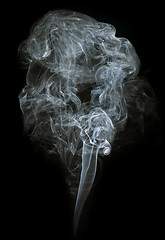 Image showing Smoke on black background.