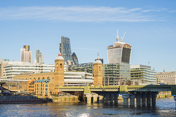 Image showing City of London on Thames