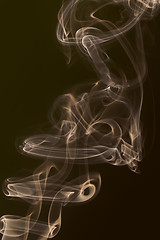 Image showing Smoke on black background.