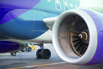 Image showing Aircraft engines