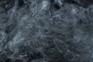 Image showing Smoke on black background.