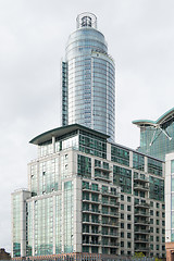 Image showing Modern residential buildings in the city