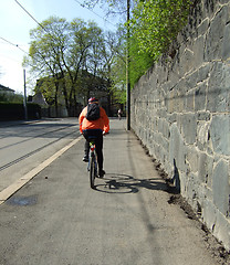 Image showing Cyclist