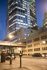 Image showing City of London in the night