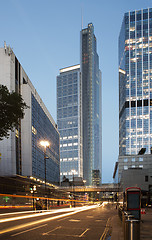 Image showing City of London in the night