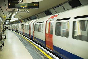 Image showing Underground in London