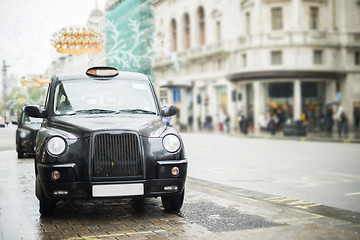 Image showing Taxi in London 