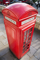 Image showing Phone cabine in London