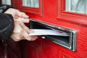 Image showing Letter in the mailbox