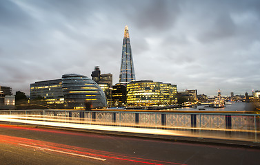 Image showing City of London on Thames