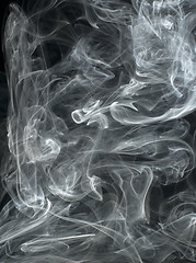 Image showing Smoke on black background.